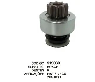919030 BENDIX FIAT, IVECO ZEN 291