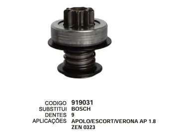 919031 BENDIX APOLO, ESCORT, VERONA ZEN 323