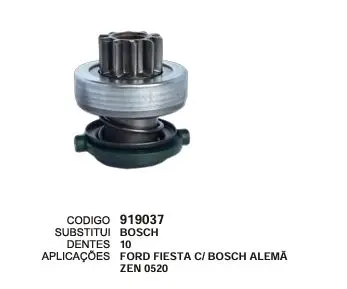 919037 BENDIX FORD FIESTA ALEMAO ZEN 0520