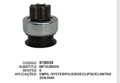 919039 BENDIX EMPILH. HYSTER,PAJERO,ELANTRA ZEN 595