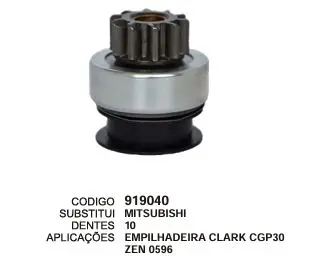 [919040] 919040 BENDIX EMPILH. CLARK 10D ZEN 596
