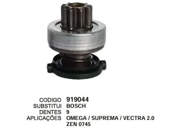 [919044] 919044 BENDIX OMEGA, SUPREMA, VECTRA 9D ZEN 745