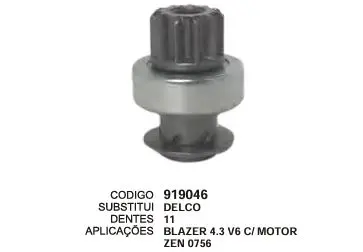 [919046] 919046 BENDIX BLAZER V6 ZEN 756