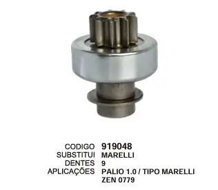 919048 BENDIX PALIO ZEN 779