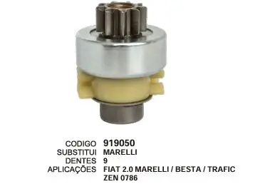[919050] 919050 BENDIX FIAT MARELLI,BESTA ZEN 0786