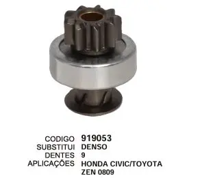 [919053] 919053 BENDIX HONDA CIVIC,TOYOTA ZEN 809