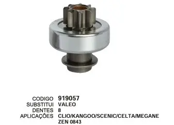 919057 BENDIX CLIO,KANGOO,CELTA ZEN 843