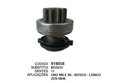 919058 BENDIX UNO MILE 11D ZEN 846