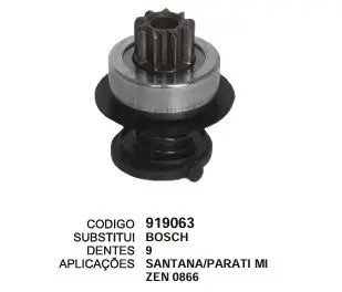 919063 BENDIX SANTANA,PARATI ZEN 866