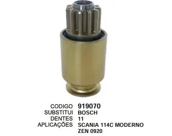[919070] 919070 BENDIX SCANIA 114C ZEN 920