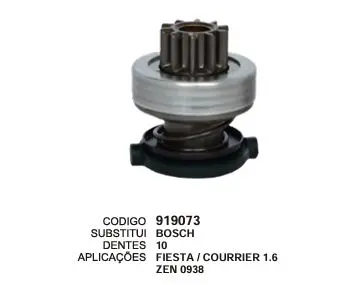 919073 BENDIX FIESTA, COURRIER ZEN 938