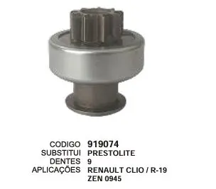 [919074] 919074 BENDIX RENAULT CLIO ZEN 945