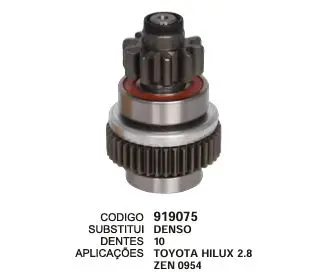 919075 BENDIX TOYOTA HILUX ZEN 954