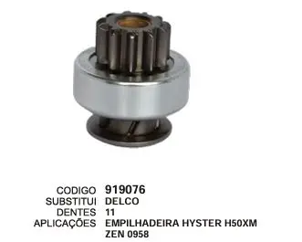 919076 BENDIX EMPILH. HYSTER ZEN 958