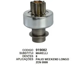 [919082] 919082 BENDIX PALIO WEEKEND ZEN 0999