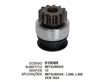[919089] 919089 BENDIX MITSUBISHI L200 ZEN 1035 / 1567