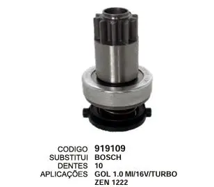 919109 BENDIX GOL ZEN 1222