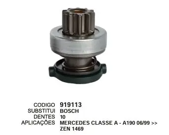 [919113] 919113 BENDIX MERCEDES CLASSE ZEN 1469