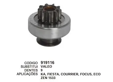 [919116] 919116 BENDIX KA, FIESTA ZEN 1533
