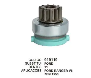 [919119] 919119 BENDIX FORD RANGER V6 ZEN 1553
