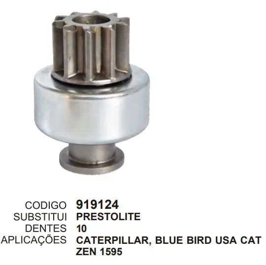 [919124] 919124 BENDIX CATERPILLAR 10 D ZEN 1595