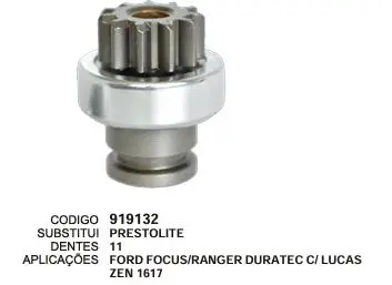 [919132] 919132 BENDIX FORD FOCUS ZEN 1617