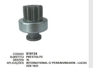 [919134] 919134 BENDIX PERKINS, LUCAS ZEN 1622