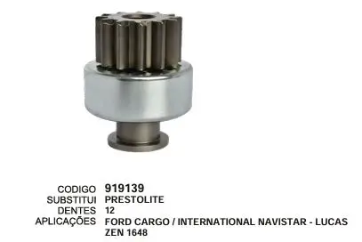 919139 BENDIX FORD ZEN 1648