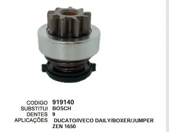[919140] 919140 BENDIX DUCATO,IVECO ZEN 1650