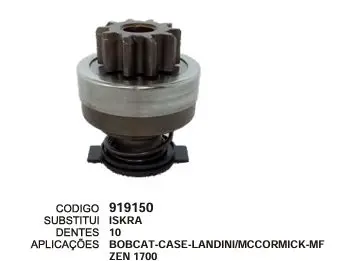 [919150] 919150  IMPULSOR DE PARTIDA CASE ZEN 1700
