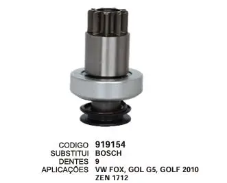 [919154] 919154 BENDIX VW FOX, GOL G5 ZEN 1712