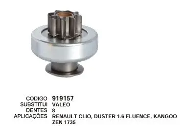 [919157] 919157 BENDIX RENAULT CLIO ZEN 1735