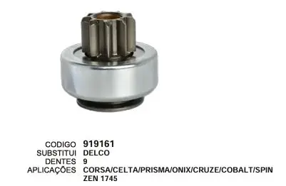 [919161] 919161 BENDIX CORSA,CELTA,ONIX ZEN 1745