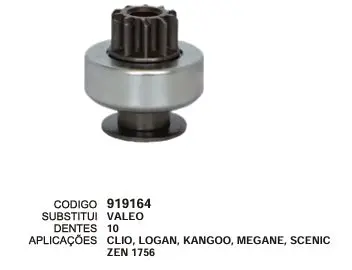 [919164] 919164 BENDIX CLIO,LOGAN,KANGOO ZEN 1756