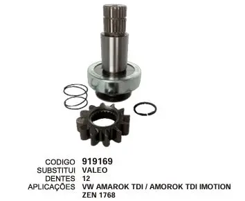 [919169] 919169 BENDIX AMAROK TDI ZEN 1768