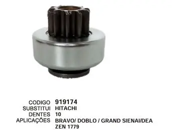 [919174] 919174 BENDIX BRAVO,DOBLO ZEN 1779