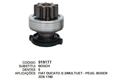 [919177] 919177 BENDIX FIAT DUCATO ZEN 1790