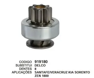 [919180] 919180 BENDIX SANTA FE, VERA CRUZ ZEN 1800