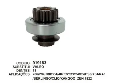 [919183] 919183 BENDIX XSARA,CLIO ZEN 1822