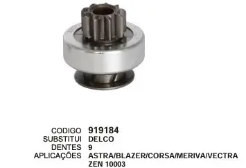 [919184] 919184 BENDIX ASTRA,BLAZER ZEN 10003
