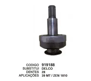 [919188] 919188 BENDIX 39 MT ZEN 1810