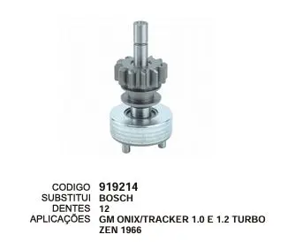 [919214] 919214 BENDIX GM ONIX TRACKER 1.0 TURBO ZEN 1966
