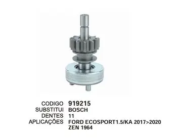 [919215] 919215 BENDIX FORD ECOSPORT KA ZEN 1964