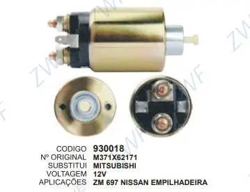 930018 AUT.EMPILHAD. NISSAN 12V  ZM 697
