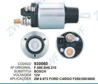 [930060] 930060 AUT. FORD CARGO F250/350/4000 12V  ZM 6-972