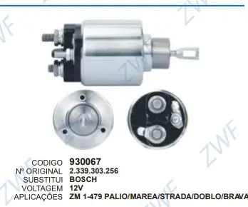 930067 AUT.PALIO,MAREA,STRADA, DOBLO 12V   ZM 1-479
