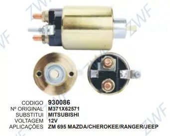 930086 AUT. MAZDA, CHEROKEE,RANGER,JEEP 12V  ZM 695