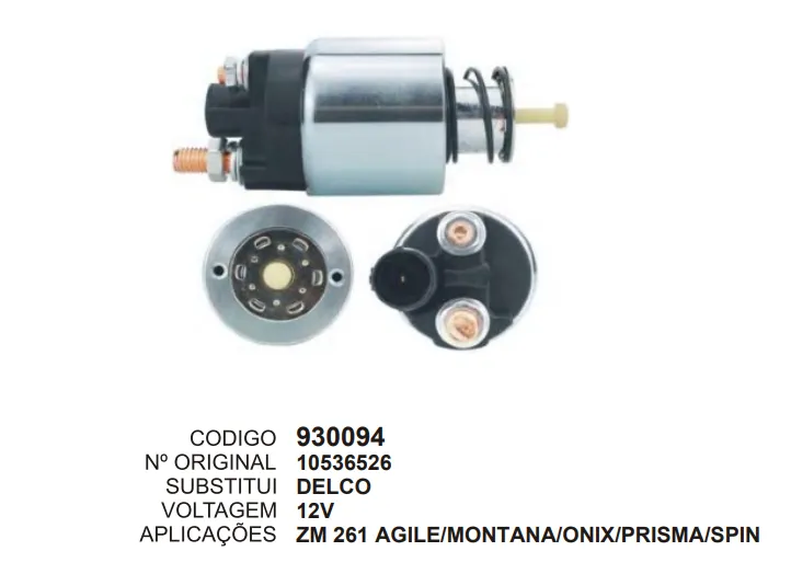 930094  AUT. MONTANA/ONIX/PRISMA/SPIN 12V  ZM 261