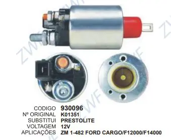 930096 AUT. CARGO,F12000,F14000 12V ZM 1-482
