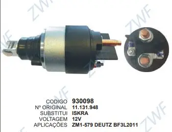 930098 AUT.DEUTZ ISKRA   ZM 1-579